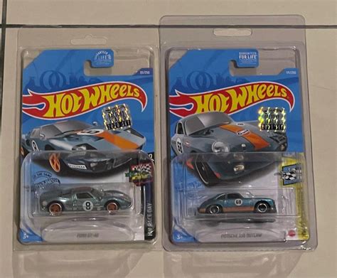 Hot Wheels Lot Of Super Treasure Hunt Sth Gulf Factory Sealed Ford