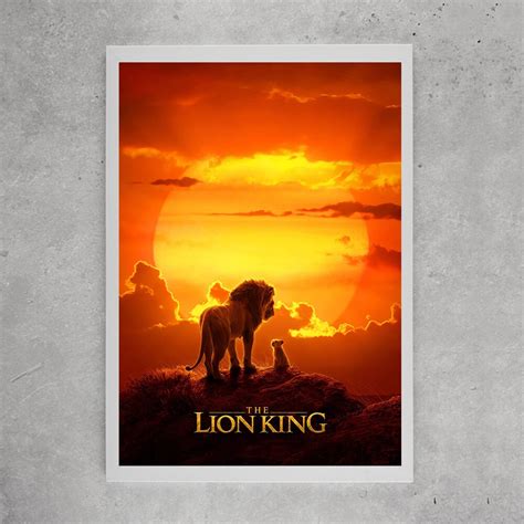 The Lion King Movie Poster sold by Esther Lim | SKU 90824063 | 30% OFF ...