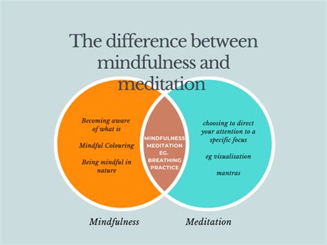 What Is The Difference Between Mindfulness And Meditation