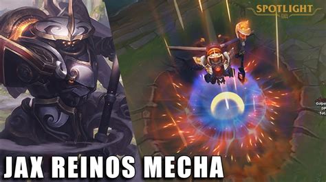 Jax Reinos Mech Rework Skin Spotlight Previa Youtube