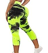 SEASUM Women Scrunch Butt Leggings High Waist Lifting Yoga Pants Tummy