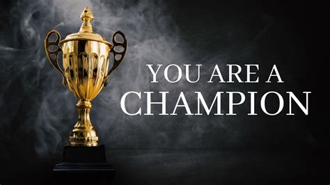 You Are A Champion Miracletv