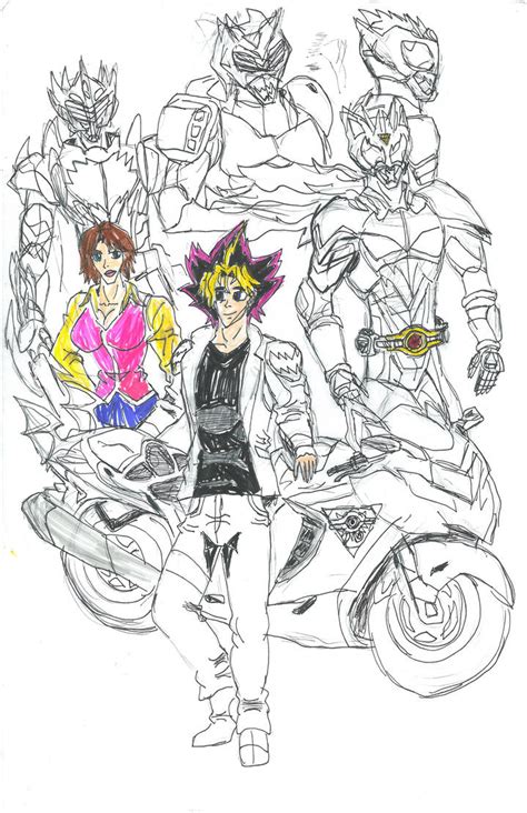 Wip Kamen Rider Yu Gi Oh Cover By Wolwatcher12 On Deviantart