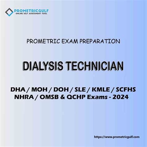 Dialysis Technician MCQs For Prometric Exam 2024 Solved Questions