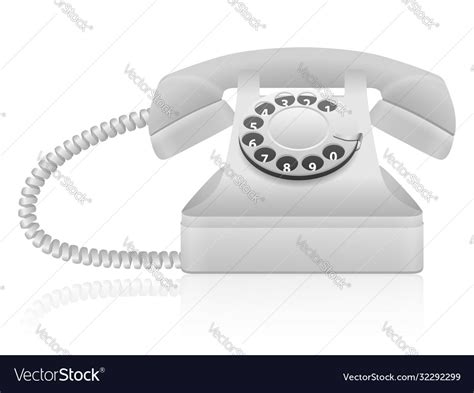 Telephone Royalty Free Vector Image - VectorStock