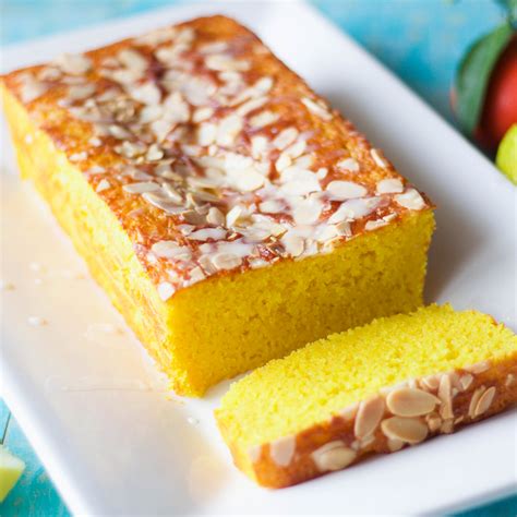 Lemon Turmeric And Semolina Loaf Cake