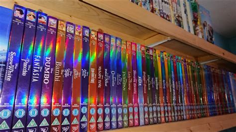 The Complete Disney Classic And Pixar Limited Edtion Slipcovers Dvd Collection Youtube