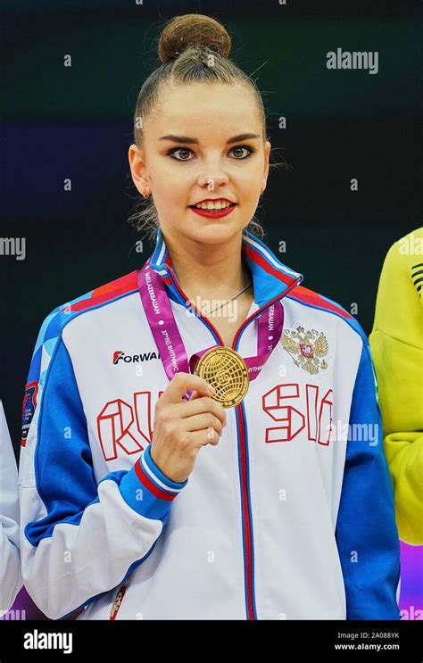 September 19 2019 Â Dina Â Averina of Russia with her gold medal in