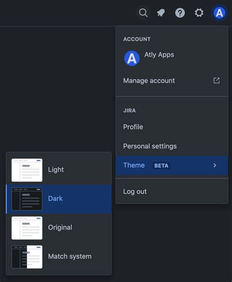 Atly Apps Dark Mode In Jira Cloud