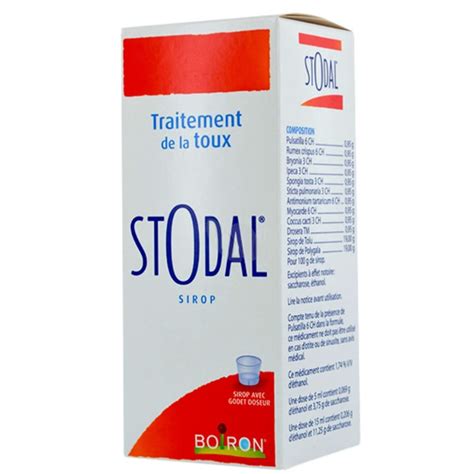 Stodal Sirop Fl1 Laboratoires Boiron Prix