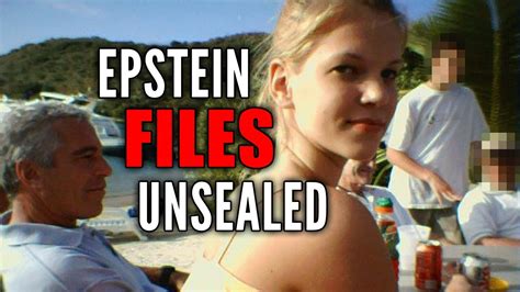 New Epstein Files Unsealed For Public Cause PANIC IN DC YouTube