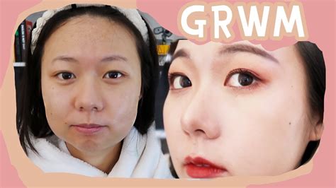 【grwm】尬聊化妆顶饿，huda沙漠盘妆容分享。跟当当一起化妆吧。 Youtube