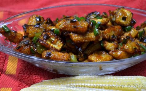 Crispy Chilli Babycorn Recipe