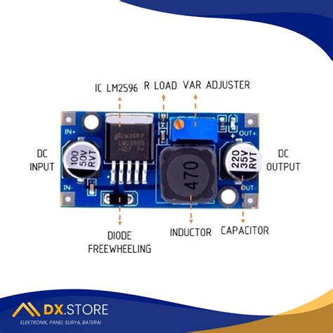 Jual Lm S Dc Dc Modul Catu Daya Step Down Buck A Regulator Step