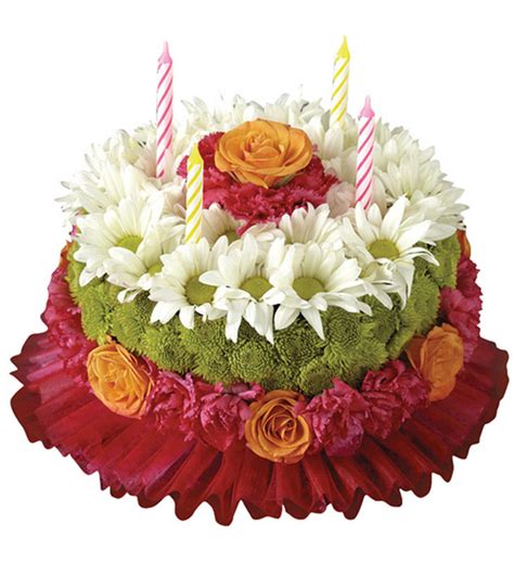 Happiest Birthday Flower Cake | Florists.com