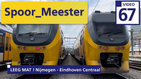 K Cabview Ns Trein Rij Mee Met Het Overbrengen Van Leeg Mat Van