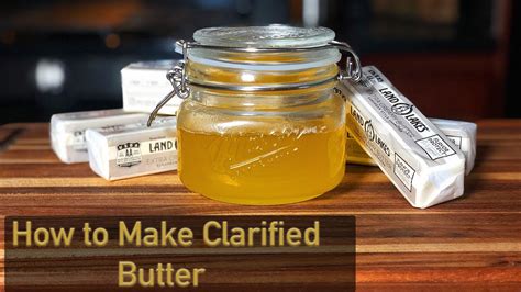 How To Clarify Butter A Simple And Effective Technique Youtube