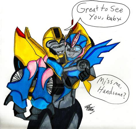 Arcee And Bumblebee On Arcee Pairings Deviantart