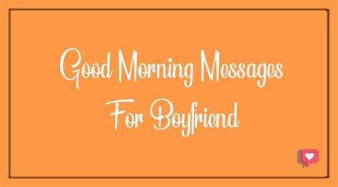 Best 25+ Good Morning Messages for Boyfriend - BdayWishesMsg