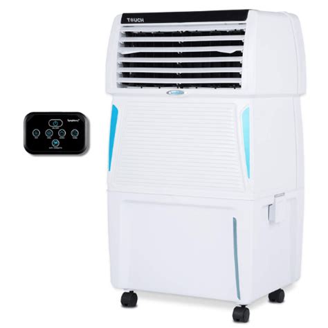 Symphony Touch 35 Air Cooler 35-litres with Remote - Color Black - GBalaji