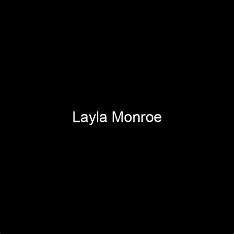 Fame Layla Monroe Net Worth And Salary Income Estimation Apr 2024 People Ai