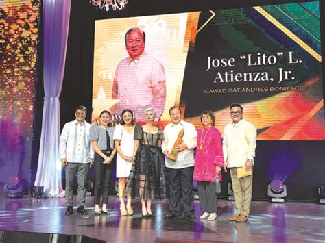 Atienza Gets Highest Honor From Manila Businessmirror