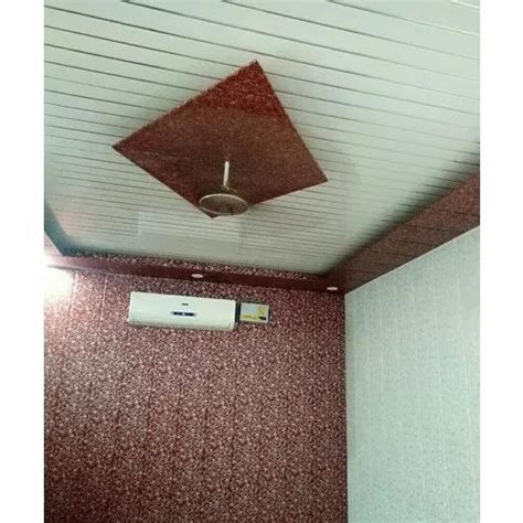 Concealed Grid Film Coated Pvc Ceiling Panel Thickness Mm At Rs