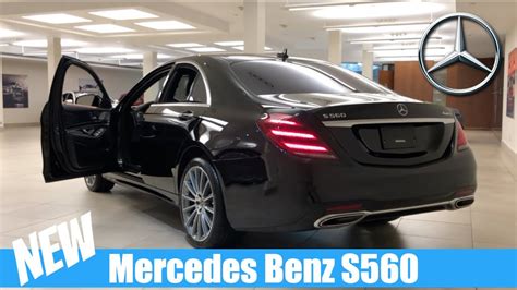 2019 Mercedes Benz S560 4matic Swb Obsidian Carbon Black Metallic In Depth Video Walk Around