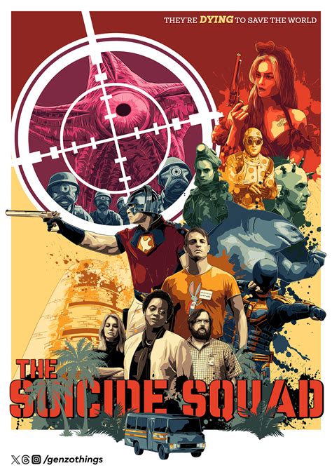 The Suicide Squad (2021) | Poster By Genzo