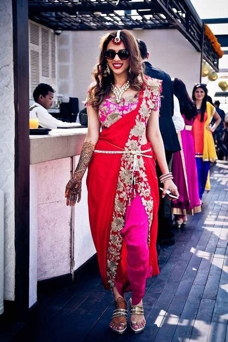 Brides Who Pulled Off Stunning Indo Western Outfits For Their