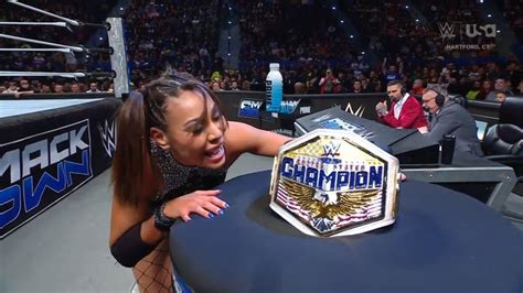 Michin Wwe Womens United States Championship Title Ewrestlingnews