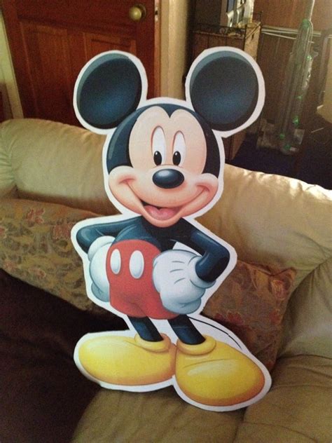 Mickey Mouse Lifesize Cut Out 6 Steps Instructables