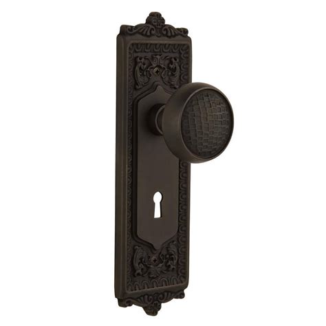 Nostalgic Warehouse Craftsman Plate Interior Mortise Waldorf Door Knob