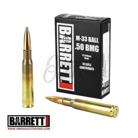 Barrett Bmg Grain Fmj Rounds Omaha Outdoors