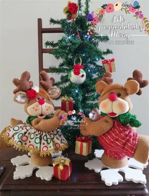 Pin de Cecilia Ruiz Doncel en muñecos navideños en 2024 Decoracion