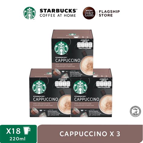 Pack Of Starbucks Cappuccino By Nescafe Dolce Gusto Coffee Capsules