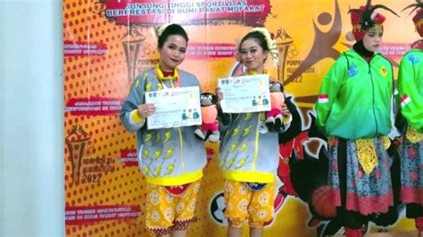 Kotabaru Tambah Medali Perak Porprov Xi Kalsel Di Cabor Dancesport