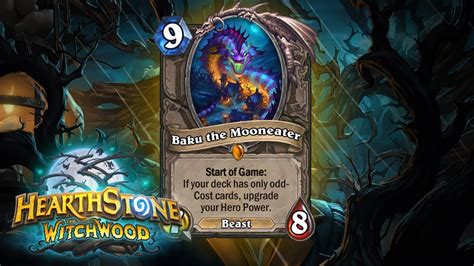 The Witchwood New Expansion Card Showcase 1 Youtube