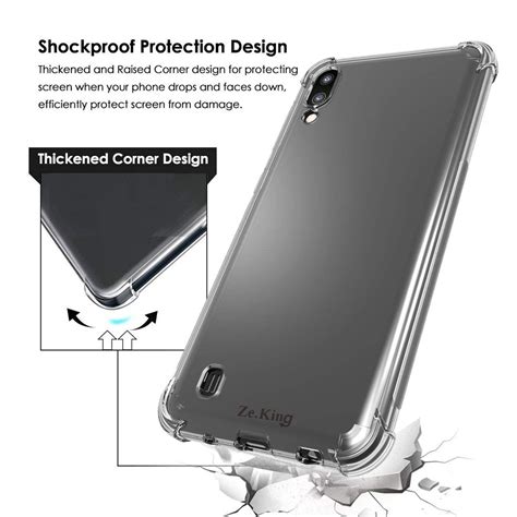 Capa Anti Shock Impacto Samsung Galaxy M10 Película 5d Nano Gel