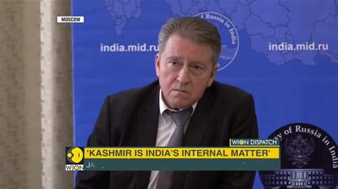 Sidhant Sibal On Russia Supports India On Kashmir World News