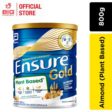 Ensure Gold Plant Based Almond G Big Pharmacy Malaysia Trusted