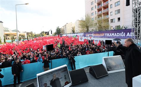 AK PARTİ Cumhurbaşkanımız Erdoğan Diyarbakır da deprem konutları