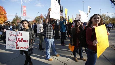 George Will Appears At Miami University Amid Protests