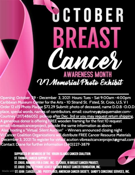 Copy Of Breast Cancer Flyersevent Flyer Postermywall