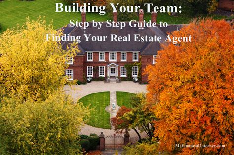 Building Your Team Real Estate Agent Ms Financial Literacy