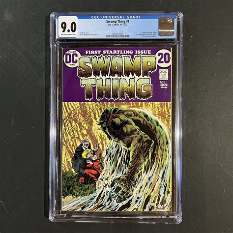 Swamp Thing 1 1972 Origin 1st Solo Series CGC 9 0 Bernie