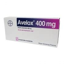 AVELOX 400 MG 5 TABLETAS A