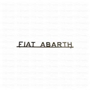 Scritta Fiat Abarth Per Fiat 500 Abarth