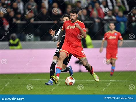 Juego De Escenario De La Liga Uefa Europa Legia Warszawa Ssc Napoli