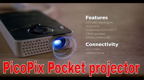 Philips PicoPix PPX 4350 PicoPix Pocket Projector NEW2HOT